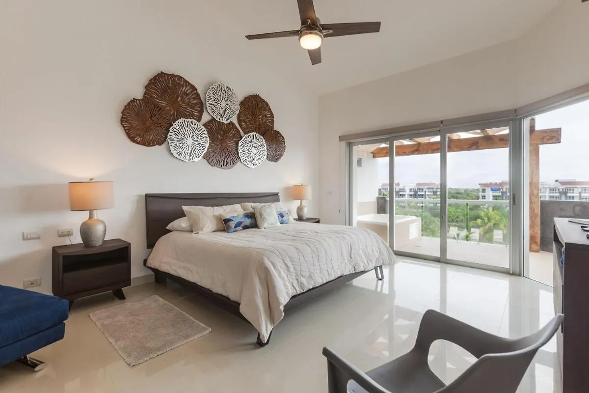 Luxury Ocean View Private Jacuzzi Mareazul Apartment Playa del Carmen 0*,
